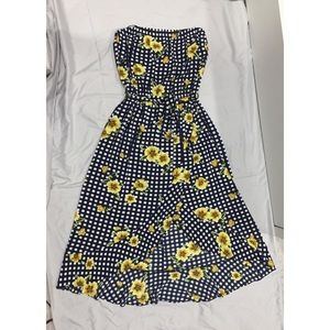 Midi Tube Floral Dress